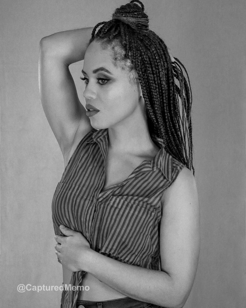 Fashion modelling hair braiding by YesMona Beauty — Vancouver