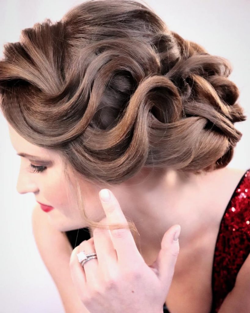 Fashion and modelling hair styling by YesMona Beauty Vancouver