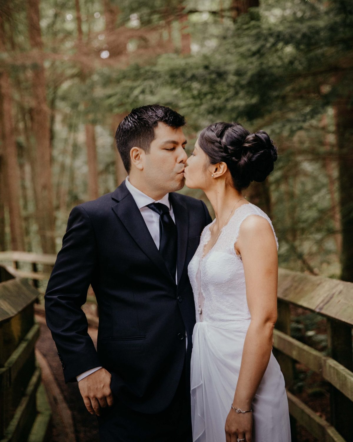 Wedding bridal hair and makeup by YesMona Beauty — Vancouver BC