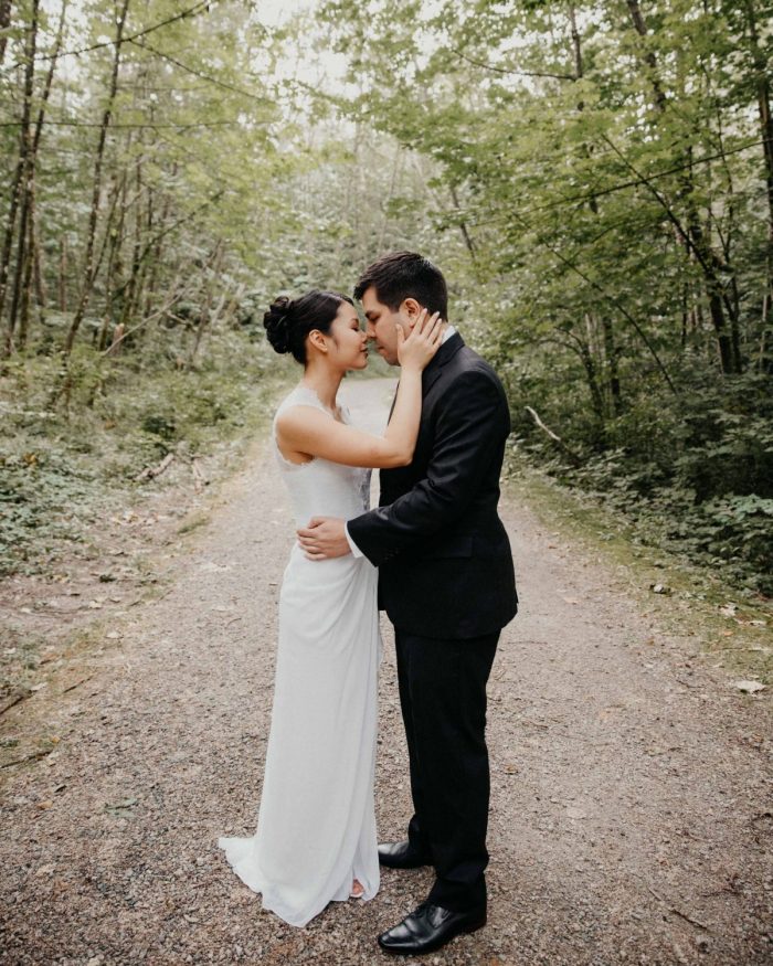 Wedding bride and groom hair and makeup — YesMona Beauty Burnaby