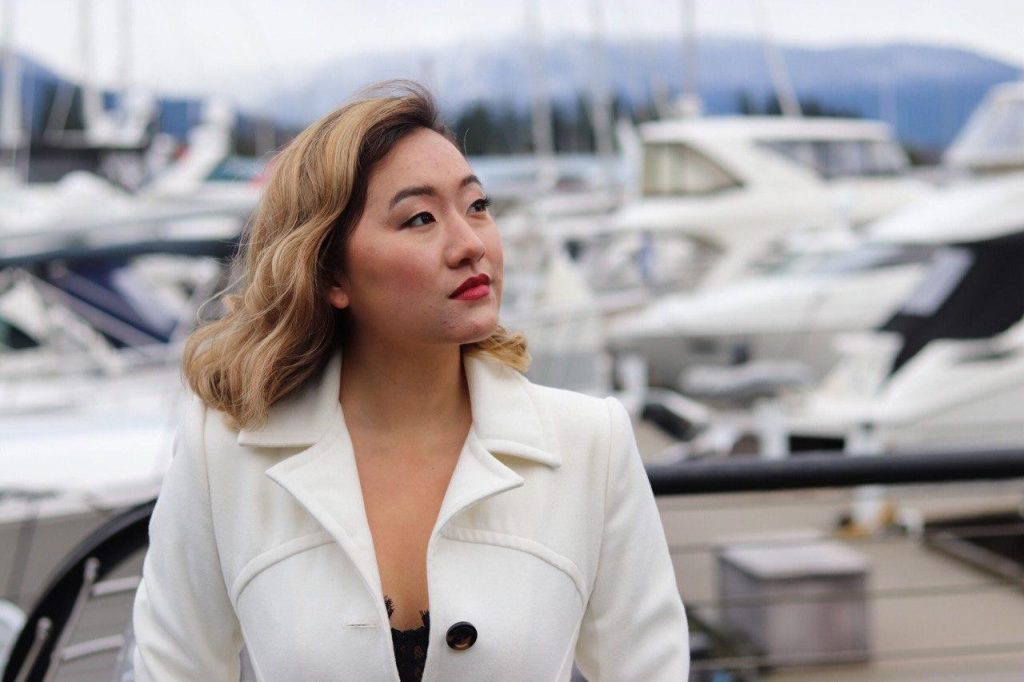 Fashion modelling hair and braiding styling by YesMona Beauty — Vancouver