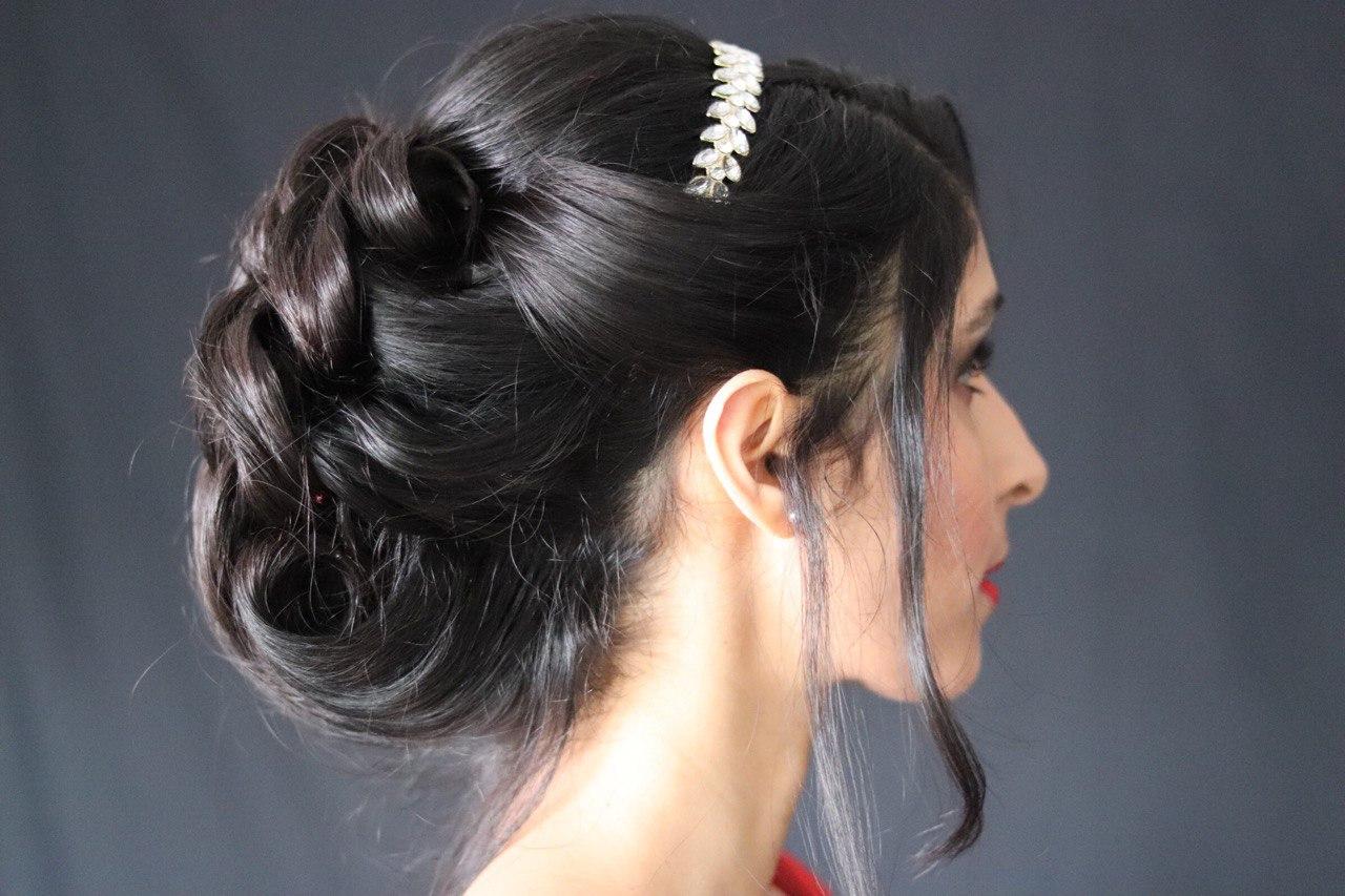 Hair styling by YesMona Beauty — bridal and event hair Burnaby