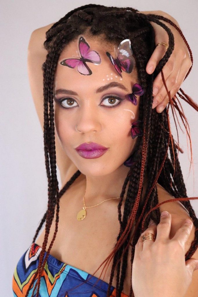 Creative makeup for photoshoot by YesMona Beauty — Vancouver Metro