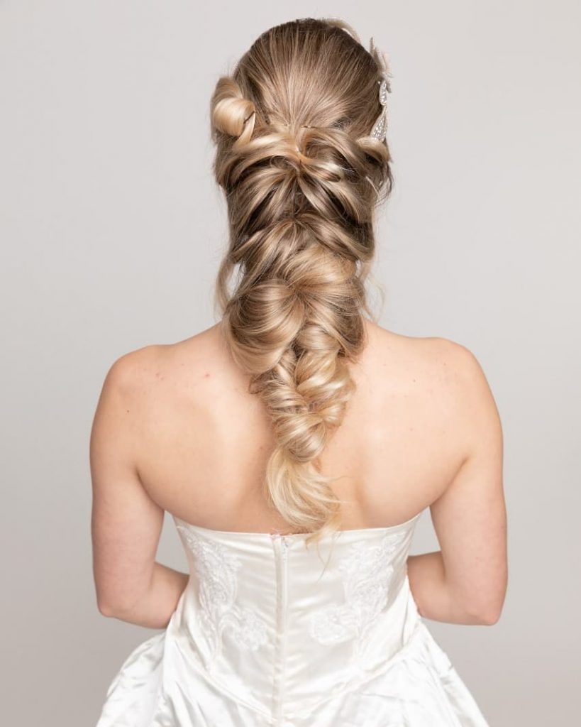 Wedding bridal trial hair design and makeup — YesMona Beauty Burnaby