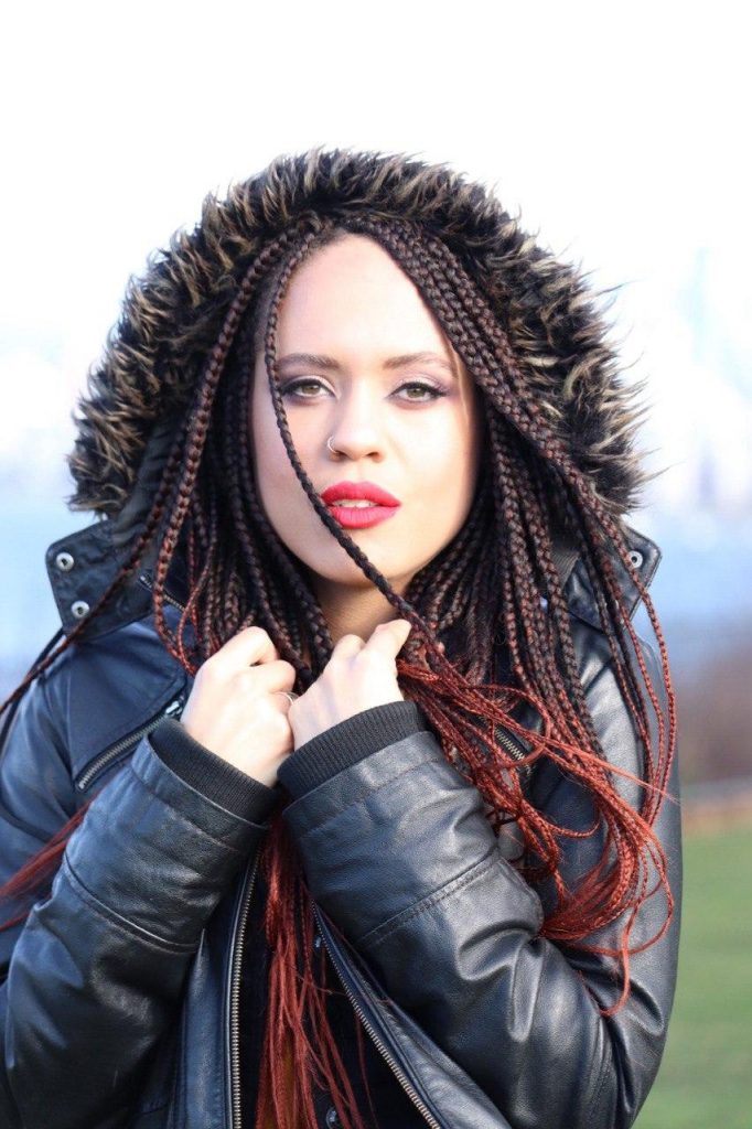 Modeling, face painting hair care,