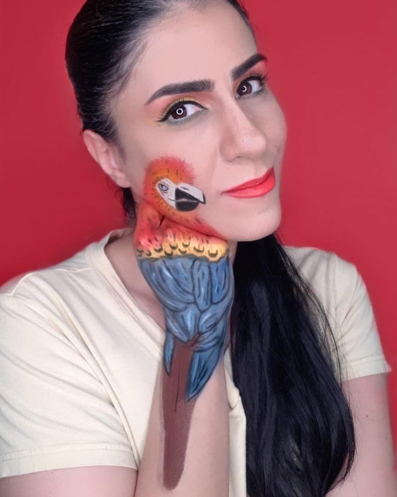 Professional face painting by YesMona Beauty — Metro Vancouver