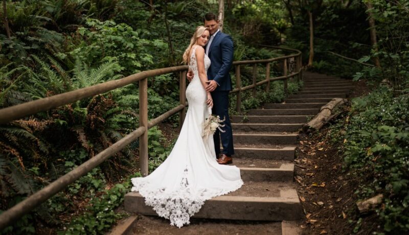 Bridal beauty service — hair and makeup for wedding by YesMona Metro Vancouver