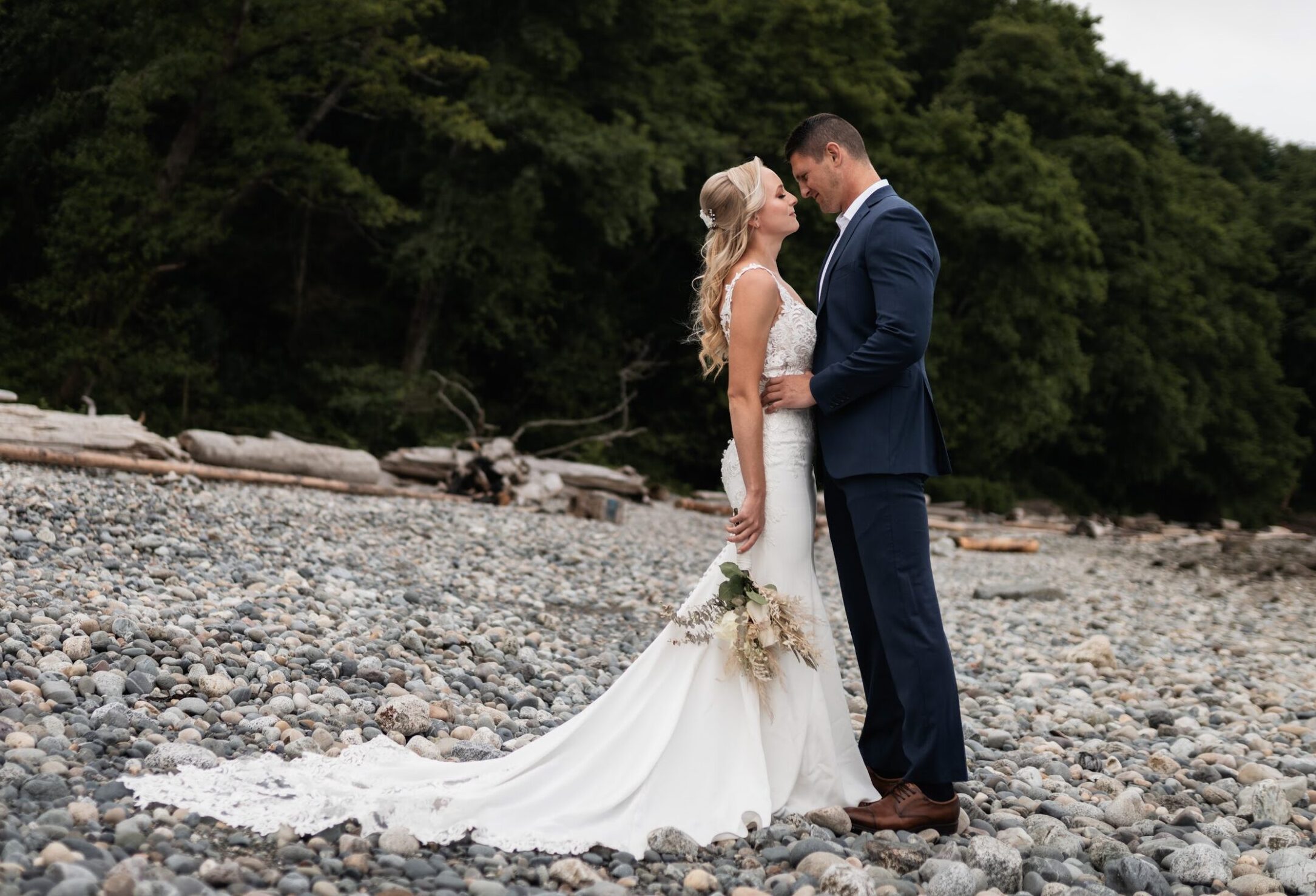 Wedding bridal hair and makeup by YesMona Beauty — Metro Vancouver