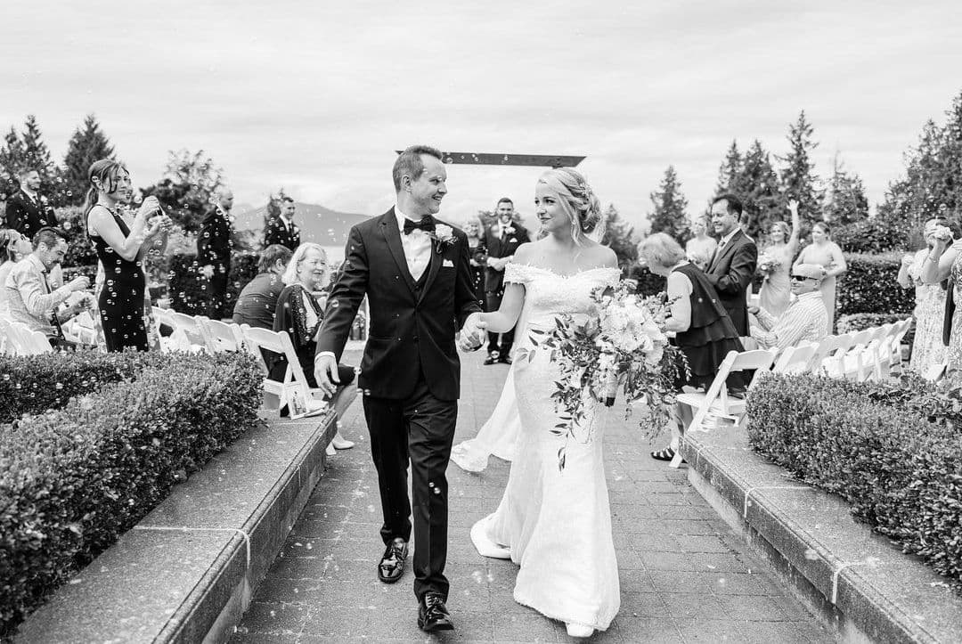 Bridal hair and makeup by YesMona Beauty — Metro Vancouver wedding artist