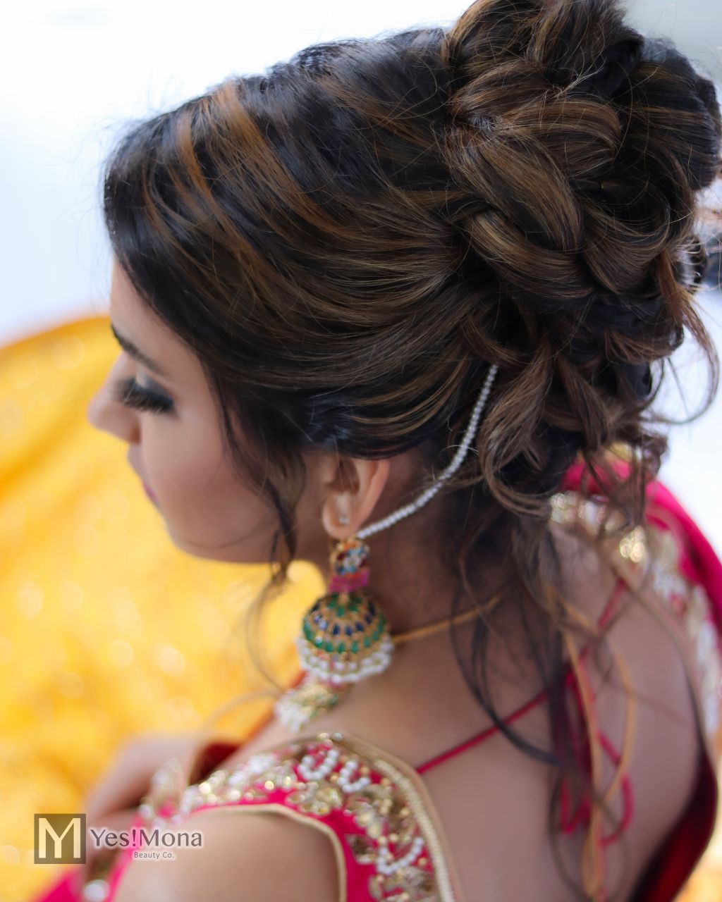 Wedding hair and makeup — YesMona mobile beauty Burnaby BC
