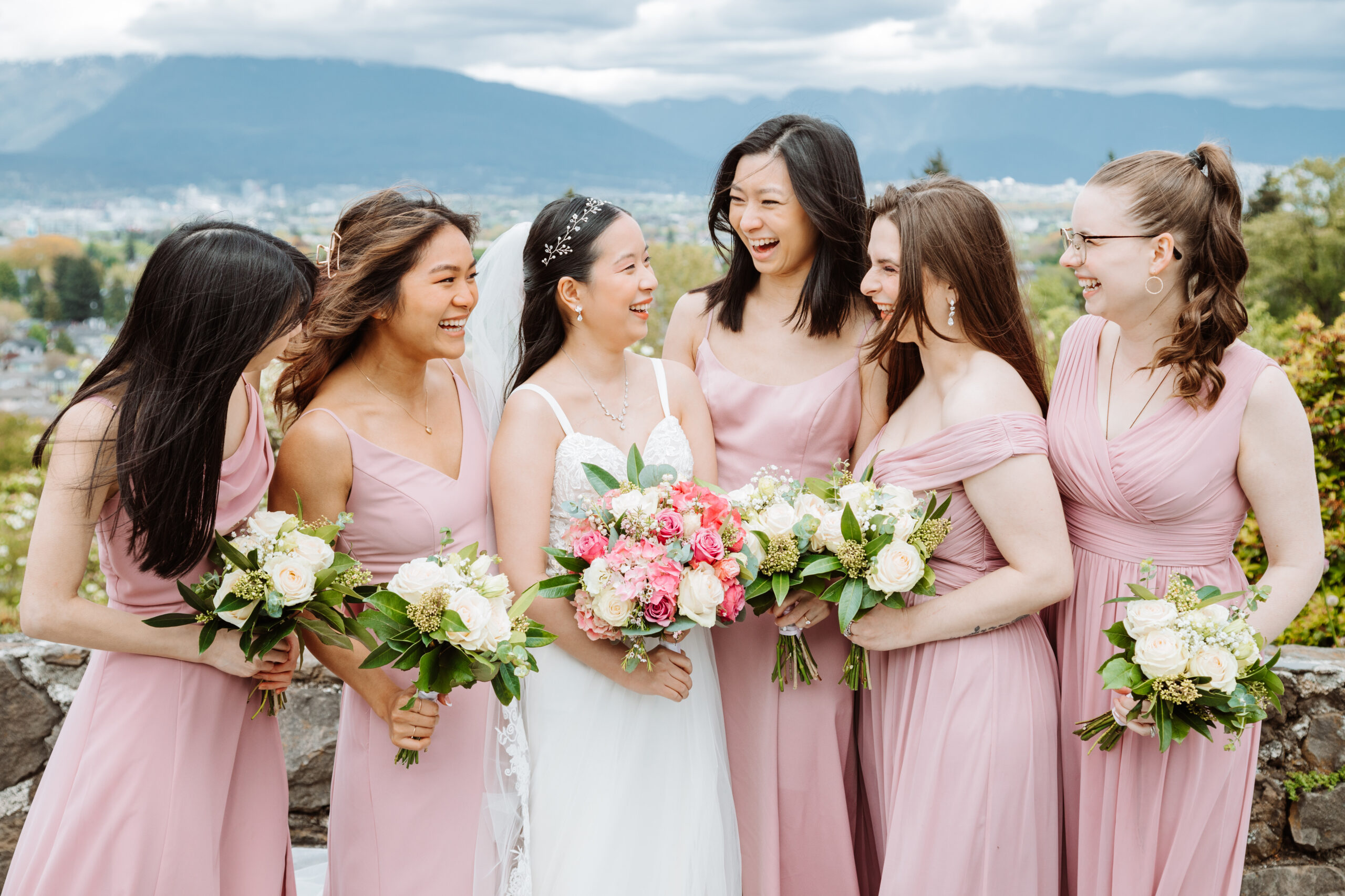 Wedding bridal makeup and hair styling — YesMona Beauty Burnaby BC