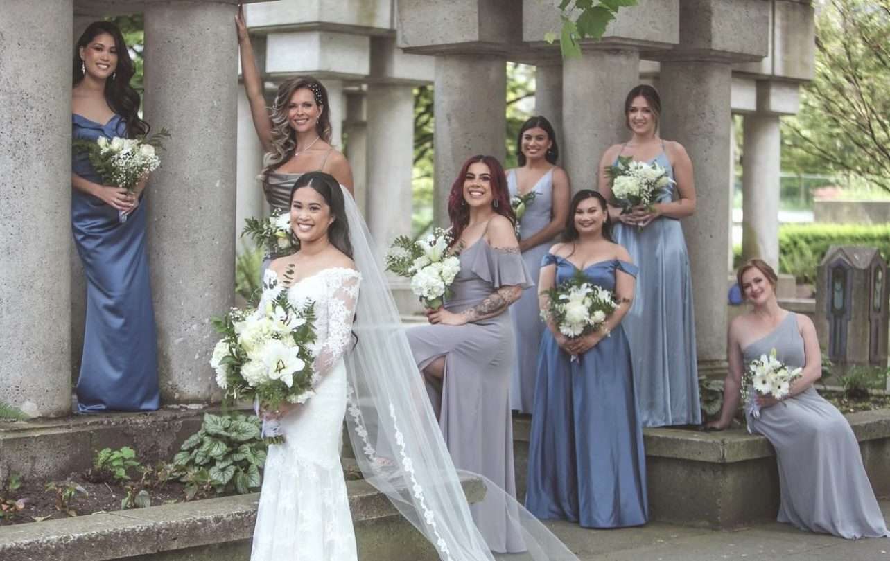 Bridal beauty — hair and makeup for wedding day by YesMona Burnaby