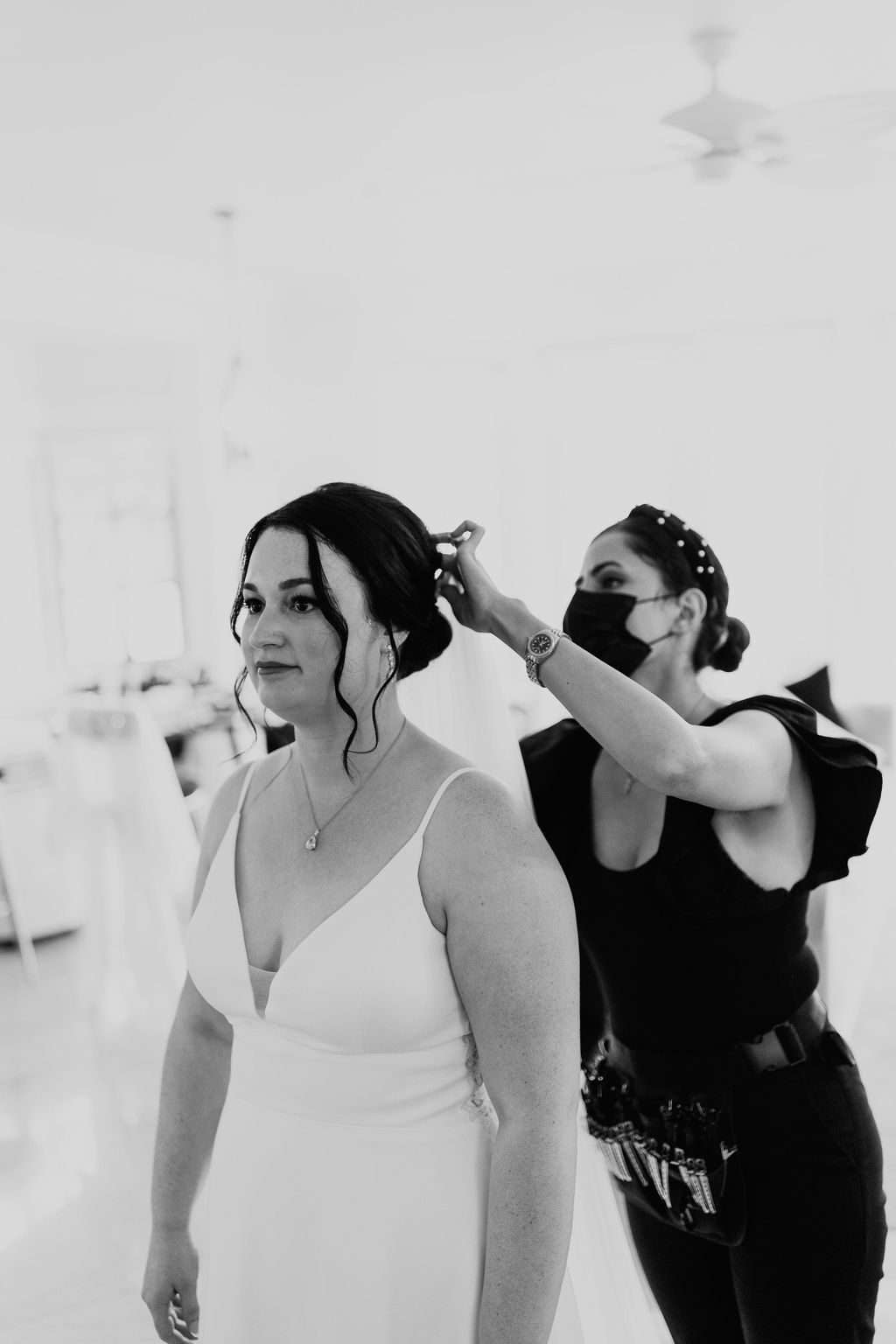 Bridal hair and makeup styling by YesMona Beauty — Metro Vancouver