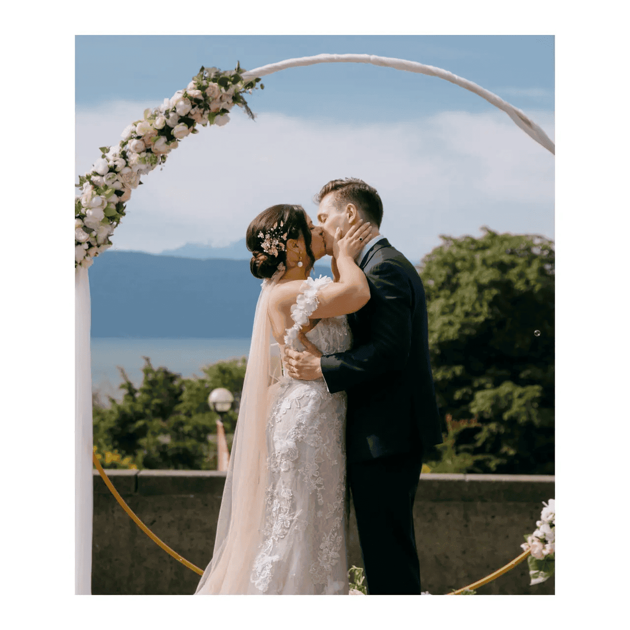 Wedding day bridal makeup and hair — YesMona mobile beauty team Vancouver